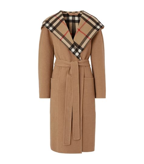 burberry neck wrap jacket|Burberry coats for women.